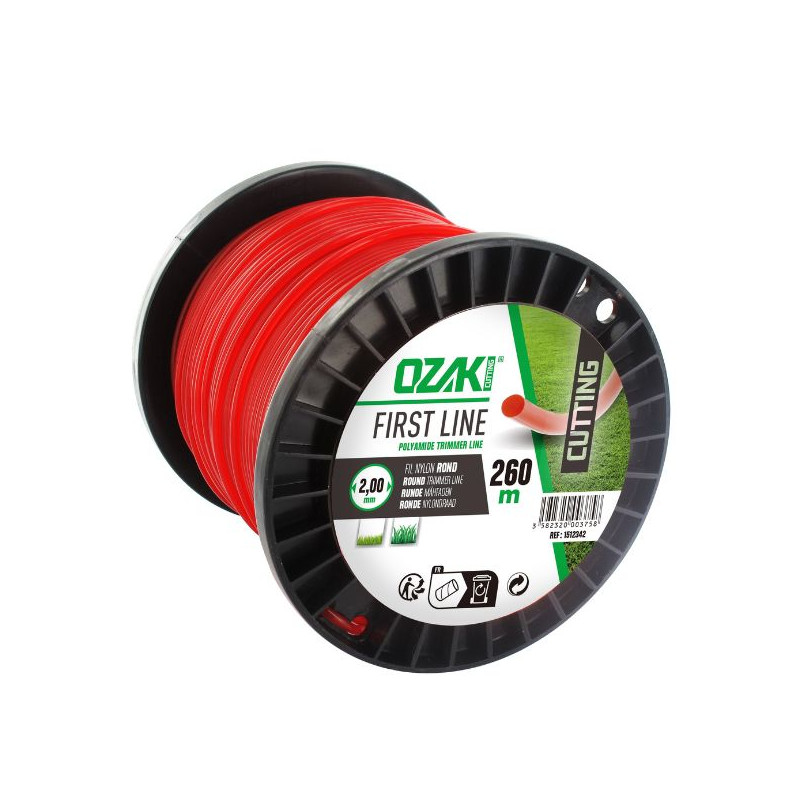 Fil débroussailleuse rond Ozaki 2 mm