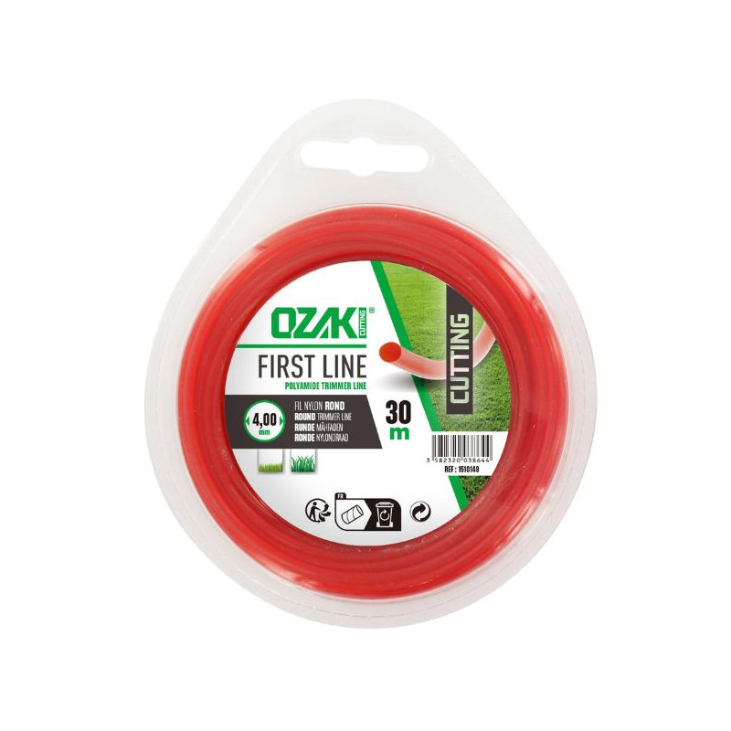 Fil débroussailleuse rond Ozaki 4 mm