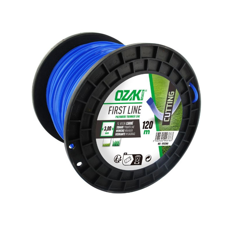 Fil débroussailleuse carré Ozaki 3 mm