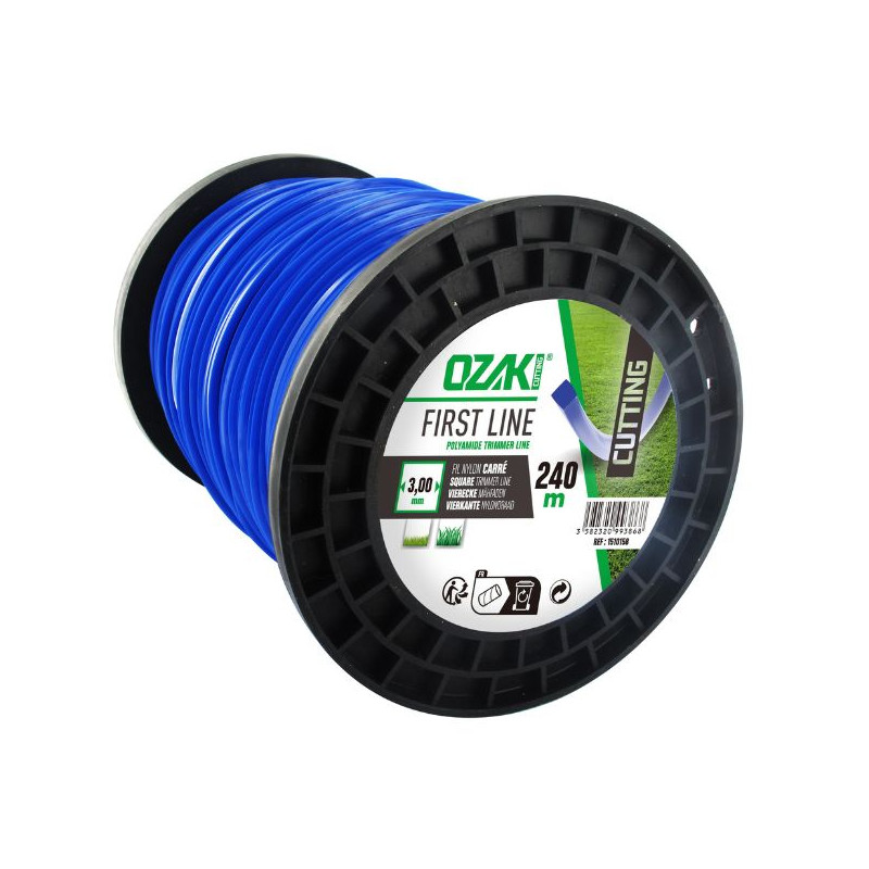 Fil débroussailleuse carré Ozaki 3 mm