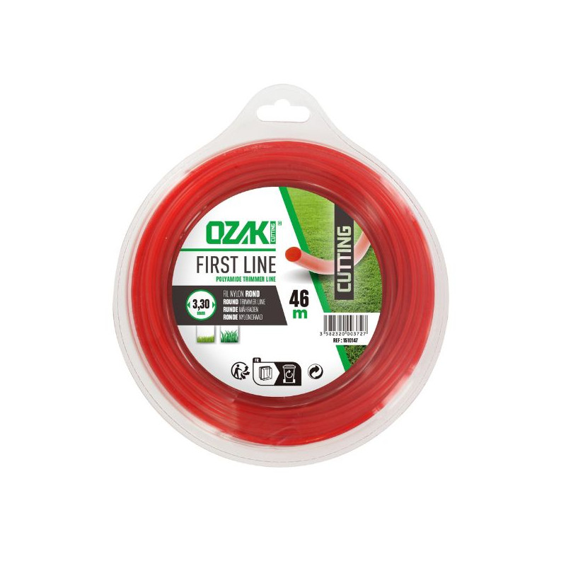 Fil débroussailleuse rond  Ozaki 3,30 mm