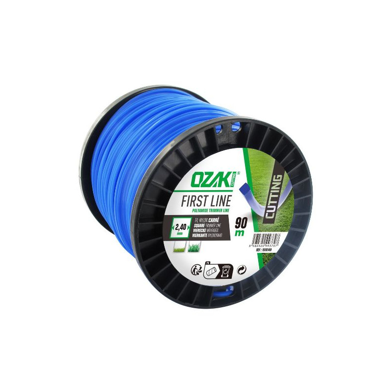 Fil débroussailleuse carré Ozaki 2,40 mm