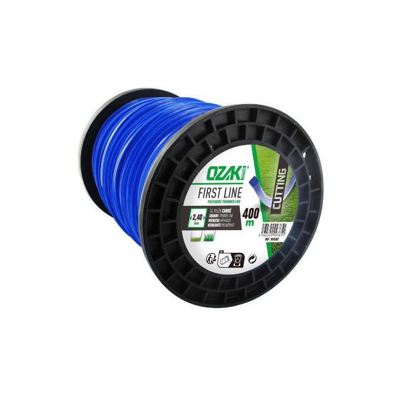 Fil débroussailleuse carré Ozaki 2,40 mm