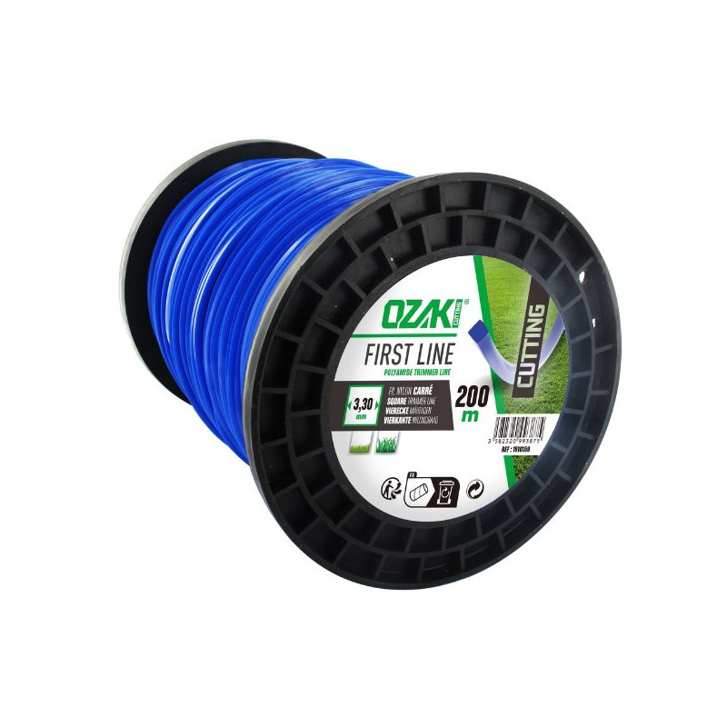 Fil nylon debroussailleuse carré 3.30mm