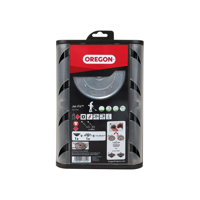 Tête à 4 fils aluminium universelle débroussailleuse Oregon Jet-Fit