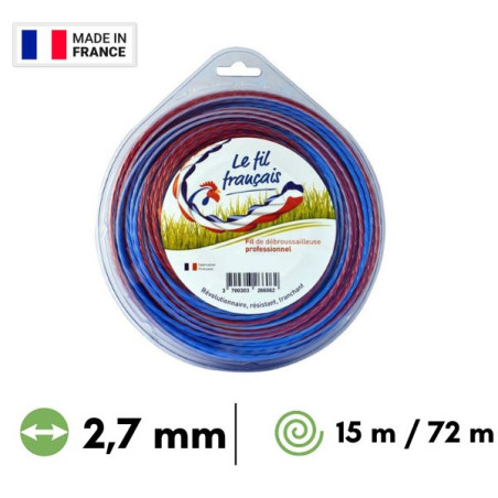 Fil hélicoïdal "Le fil Français" - 2,7 mm