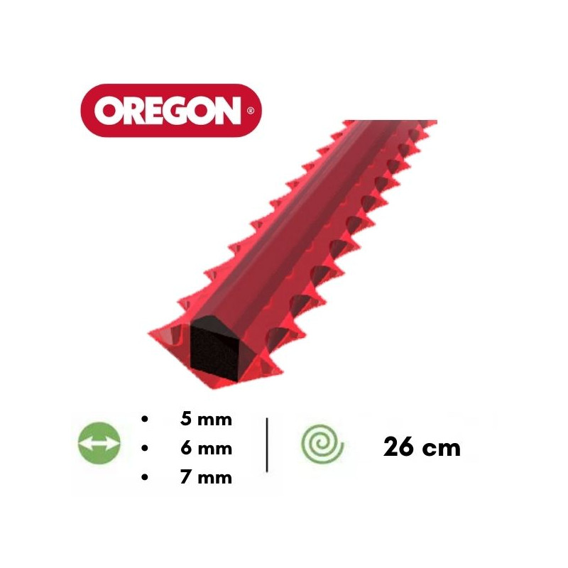 Lot de fils prédécoupés débroussailleuse Oregon Techni-Blade - Diamètre au choix