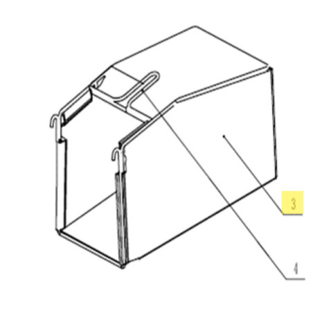 Panier de ramassage tondeuse à batterie EGO 3800095002