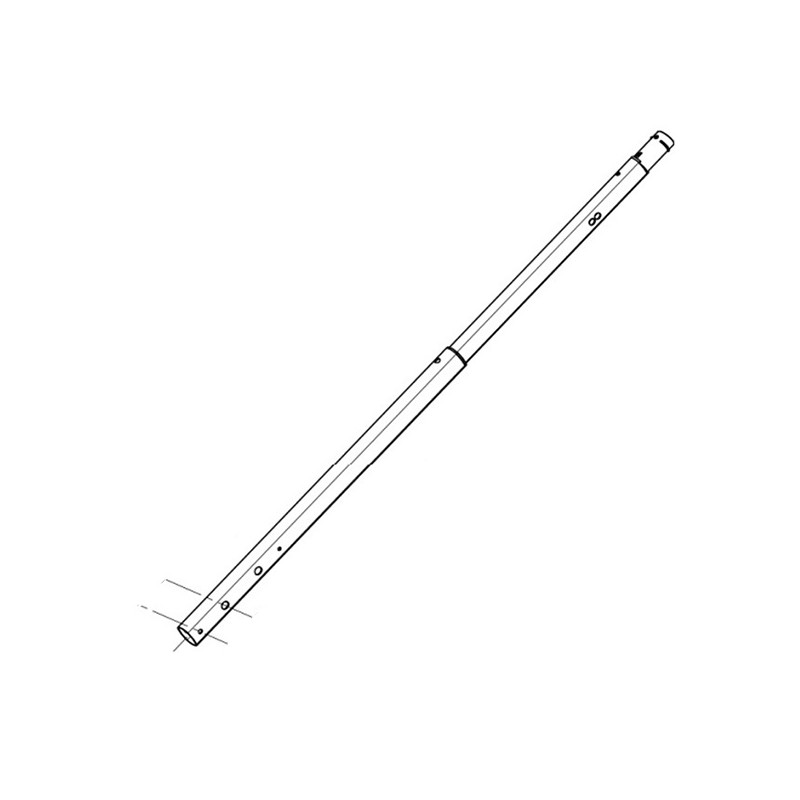 Tube gauche télescopique pour guidon tondeuse à batterie EGO