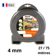 Fil débroussailleuse professionnel Oleo Mac Ultime X - 4 mm