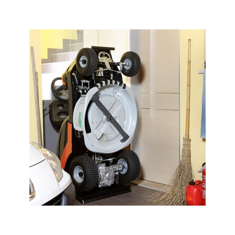 Autoportée Oleo Mac éjection arrière RIDER Mistral 13H 4 en 1