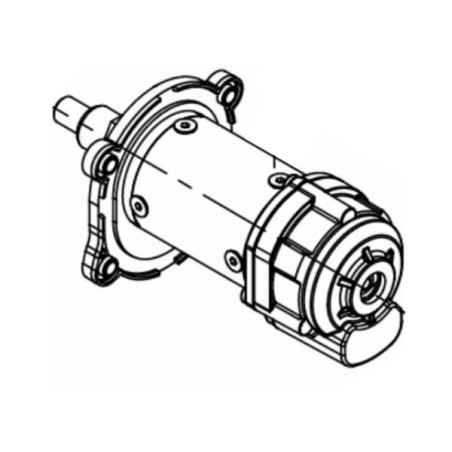 Moteur de roue arrière robot tondeuse Worx WR153E / WR155E