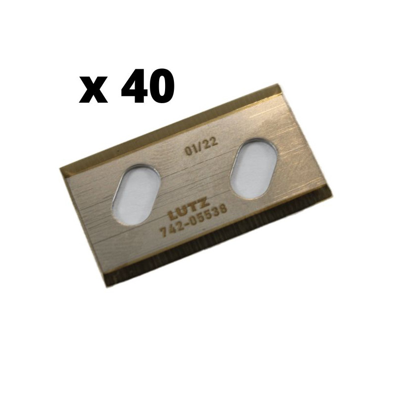 Lot de 40 lames robot tondeuse Robomow / Cub Cadet