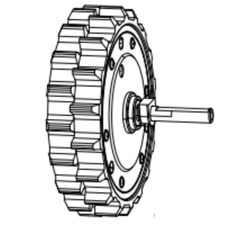 Moteur de roue pour robot tondeuse Segway Navimow H1500E / H3000E