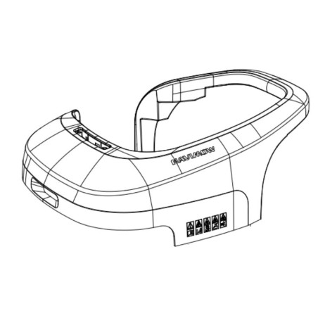 Capot robot tondeuse Segway Navimow