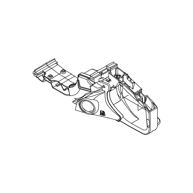 Carter moteur réservoir d'huile tronçonneuse Echo