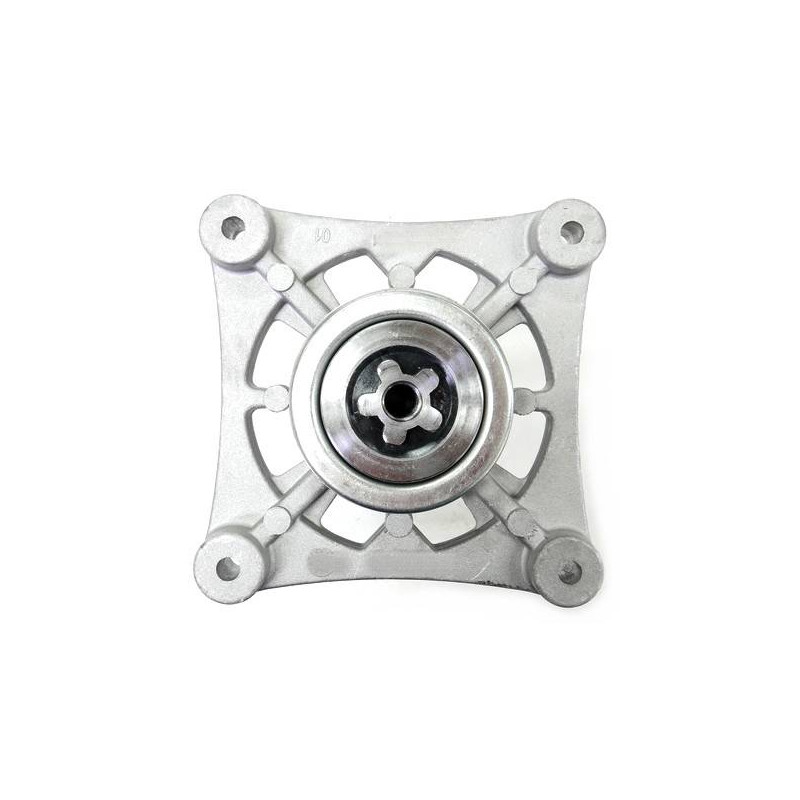 Palier support de lame gauche tondeuse autoportée Mc Culloch et Jonsered