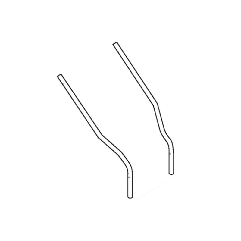 Guidon partie inférieure tondeuse Stiga COLLECTOR 132