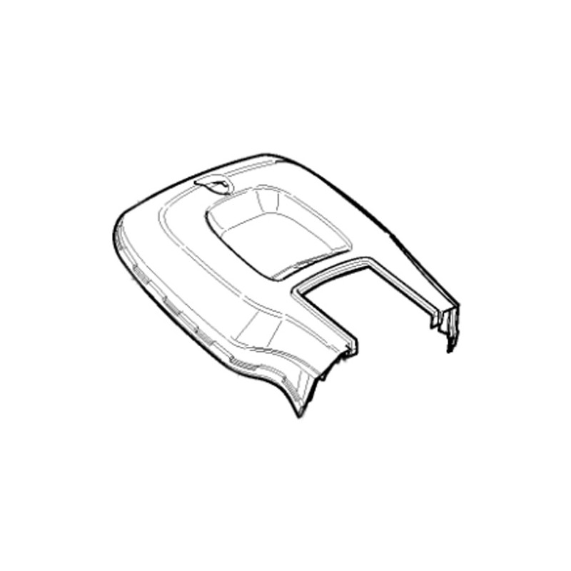 Partie supérieure sac de ramassage tondeuse à gazon Stiga