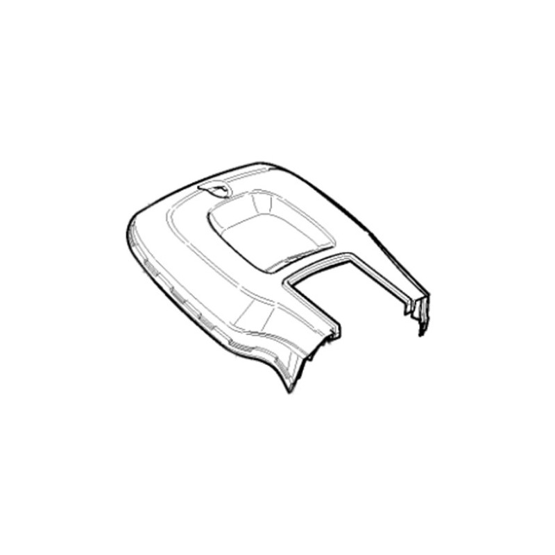 Partie supérieure sac de ramassage tondeuse COLLECTOR 140 Stiga