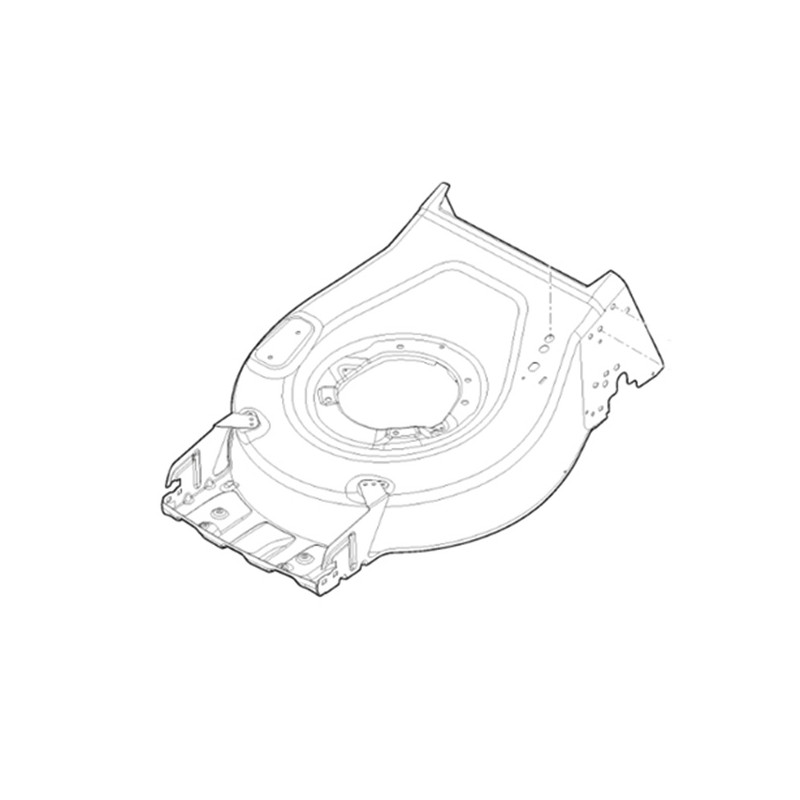 Châssis gris d'origine tondeuse à batterie Stiga