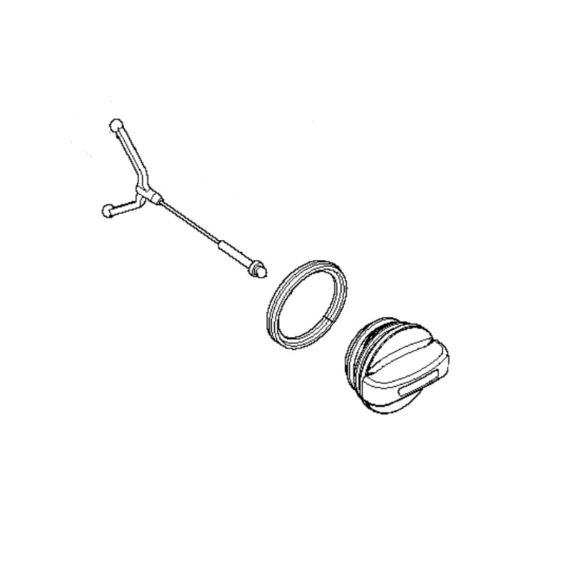 Bouchon de réservoir d'huile Jonsered