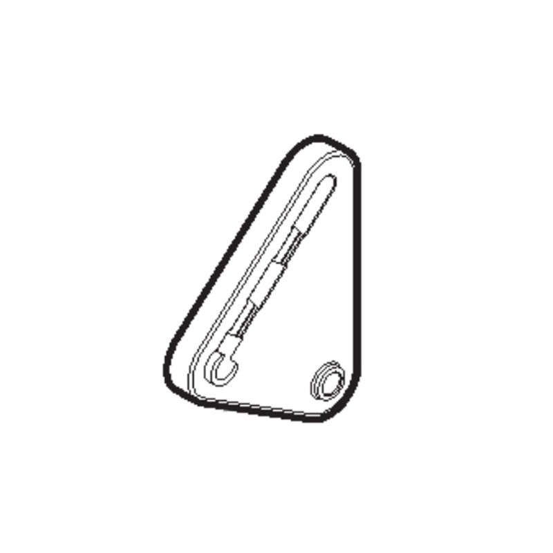 Support de roue arrière droit tondeuse à gazon Stiga