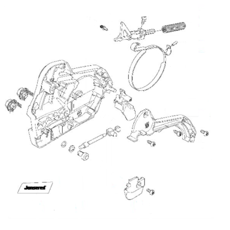 Carter frein de chaine Jonsered