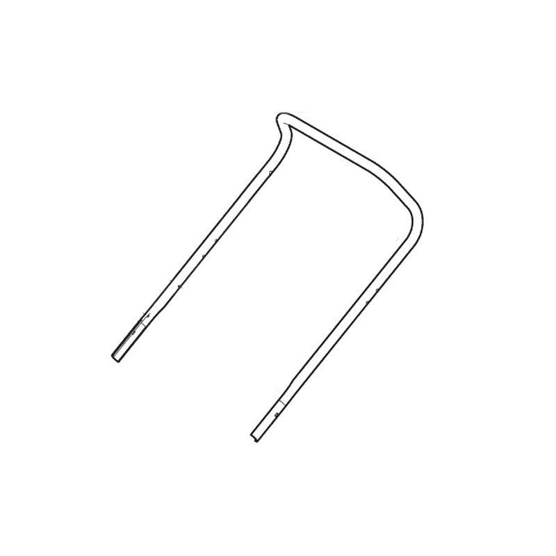 Guidon partie supérieure jaune tondeuse à batterie Stiga