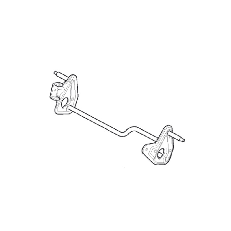 Axe de liaison roue arrière tondeuse à batterie Stiga 381302815/0