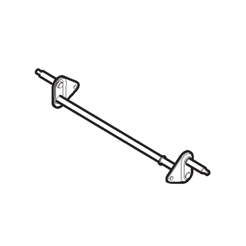 Axe de liaison roue avant tondeuse à batterie Stiga 381302913/1