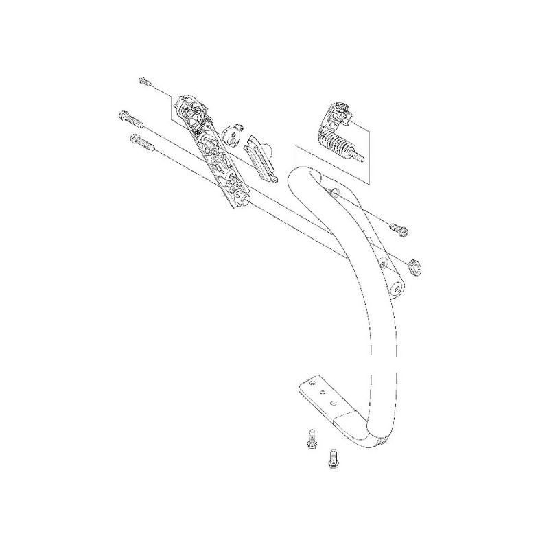 Poignée avant tronçonneuse Husqvarna