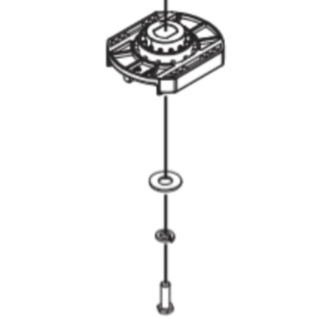 Support lame tondeuse à batterie Husqvarna LB144 / LC137 / LC142