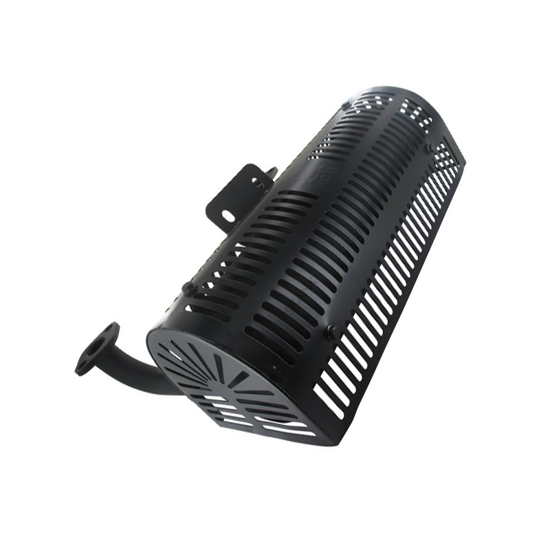Echappement avec grille pour moteur Loncin LC2P77F