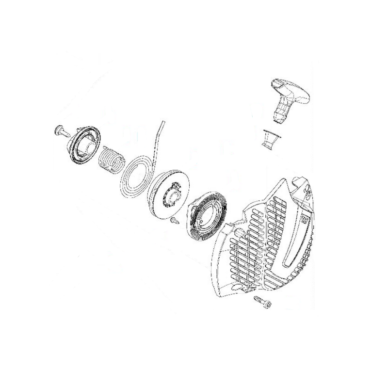 Lanceur complet tronçonneuse jonsered