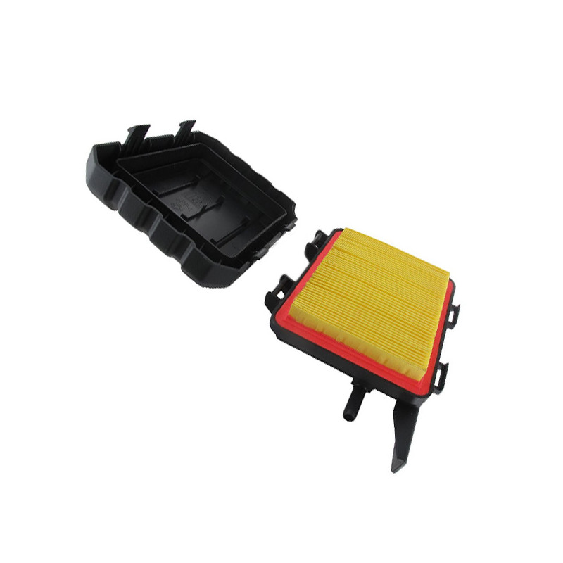Kit Boîtier + Filtre à Air Pour Tondeuse à Gazon - Compatible Gude, AL-KO, Einhell, Hyundai, Motec Prescott, Etc.