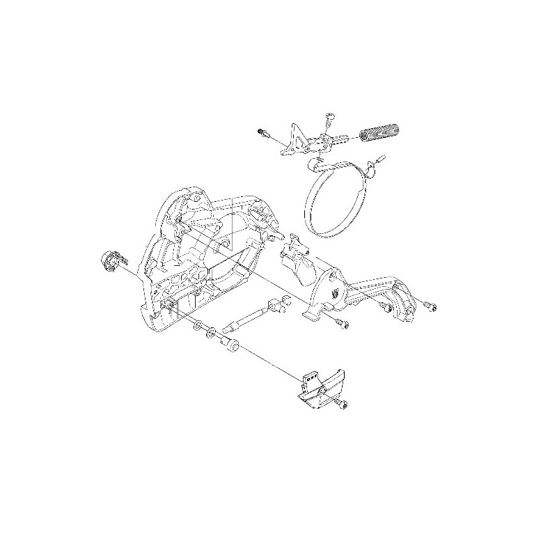 Carter frein de chaine tronçonneuse Husqvarna