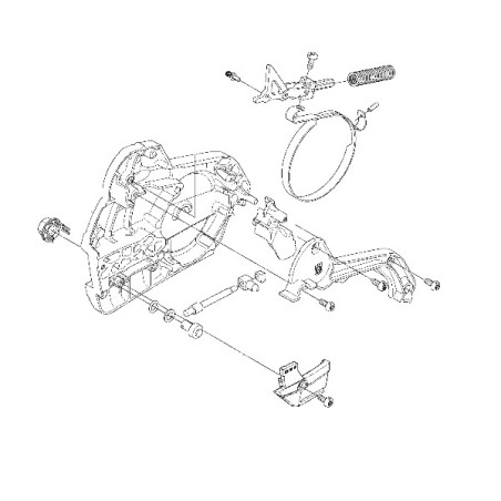 Carter frein de chaine tronçonneuse Husqvarna