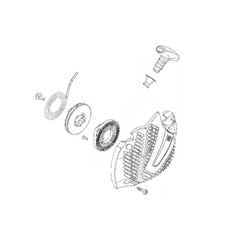 Lanceur complet tronçonneuse jonsered