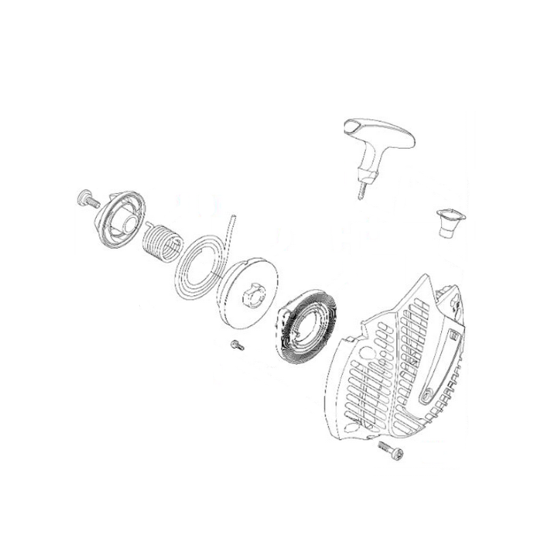 STARTER Husqvarna 505425505