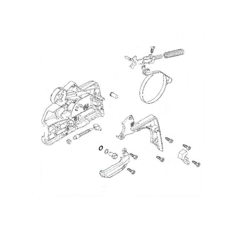Carter d'embrayage complet Jonsered