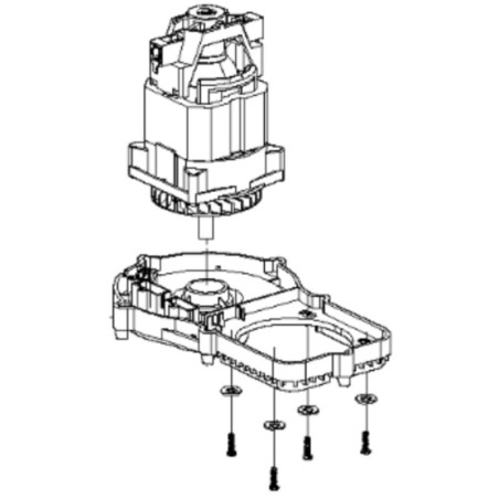 Moteur complet tondeuse à batterie 1800W Husqvarna LC141C