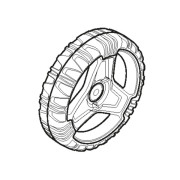 Roue tondeuse à batterie MODEL-1 Stiga