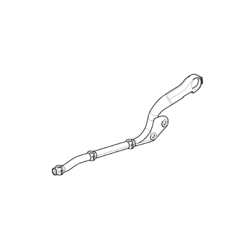 Guidon inférieur partie droite tondeuse batterie MODEL-1 Stiga