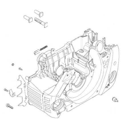 carter moteur tronçonneuse Jonsered