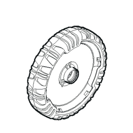 Roue alu 210 mm tondeuse gazon à batterie Stiga