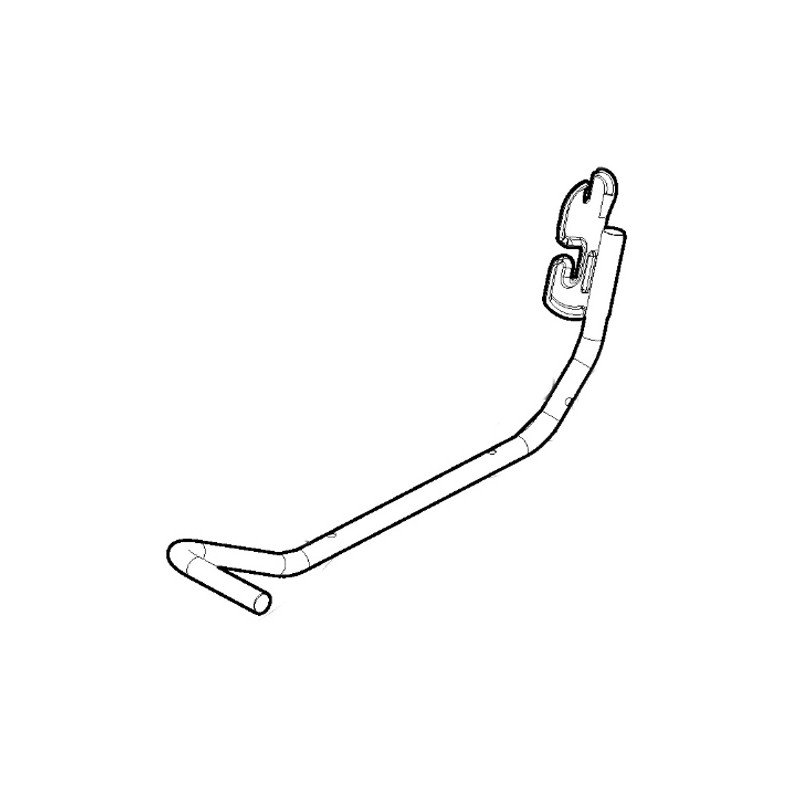 Guidon inférieur droit tondeuse à batterie Stiga