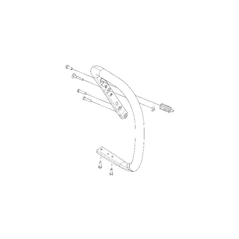 Kit poignée tronçonneuse Husqvarna