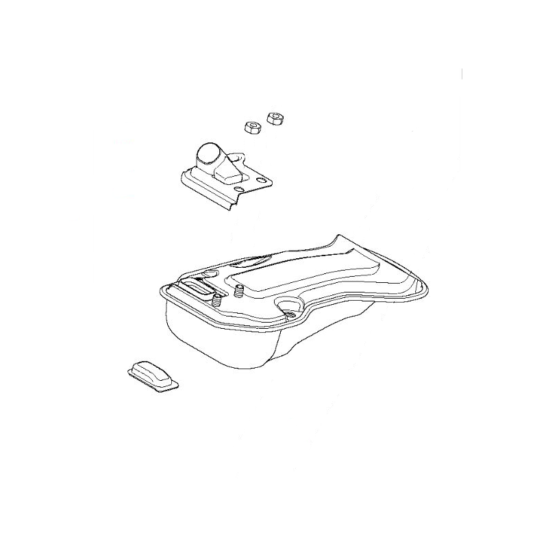 Echappement tronçonneuse Husqvarna / Jonsered