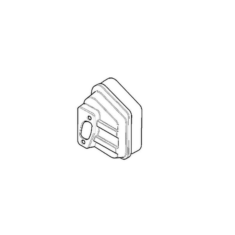 Pot d'échappement tronçonneuse Oleo-Mac